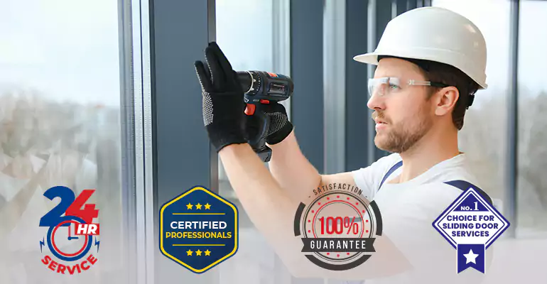 Sliding Glass Door Pin Lock Installation in West Palm Beach