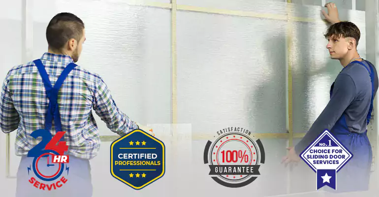 Andersen Sliding Glass Door Screen Replacement in West Palm Beach
