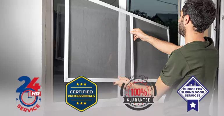 Sliding Screen Door Frame Repair in West Palm Beach