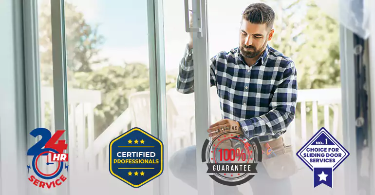 Residential Impact Sliding Glass Door Repair in West Palm Beach